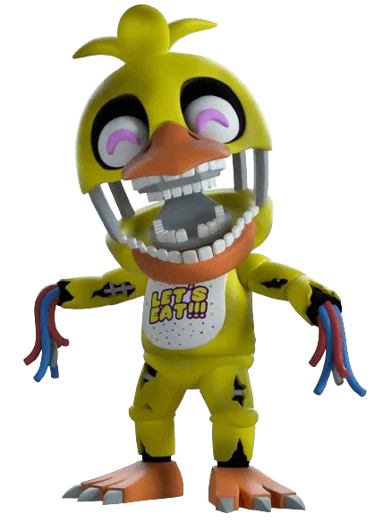 Youtooz - Five Nights At Freddy’S - Withered Vinyl Figures Bundle