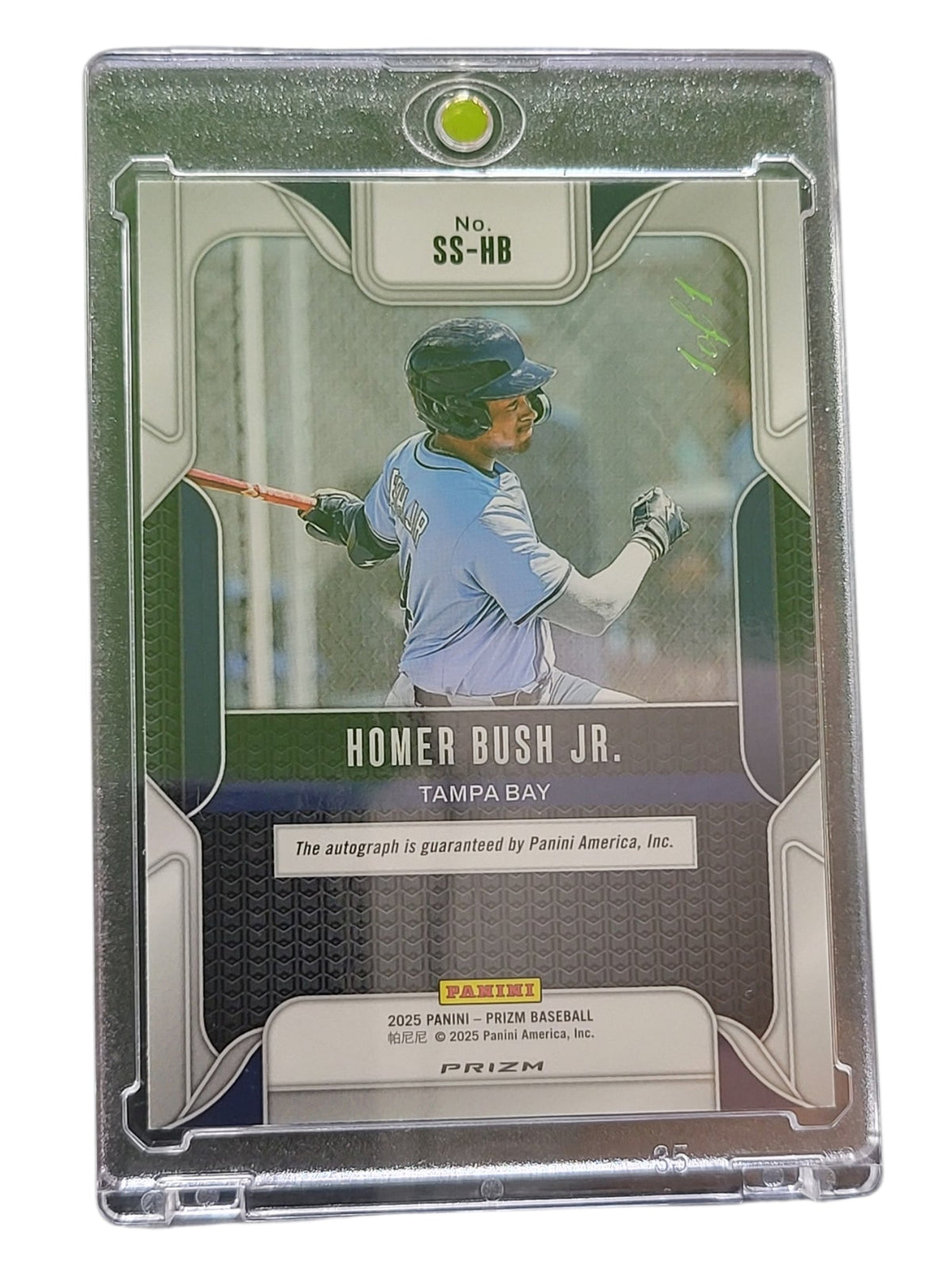 2025 Panini Prizm Baseball Homer Bush Jr. #Ss-Hb Gold