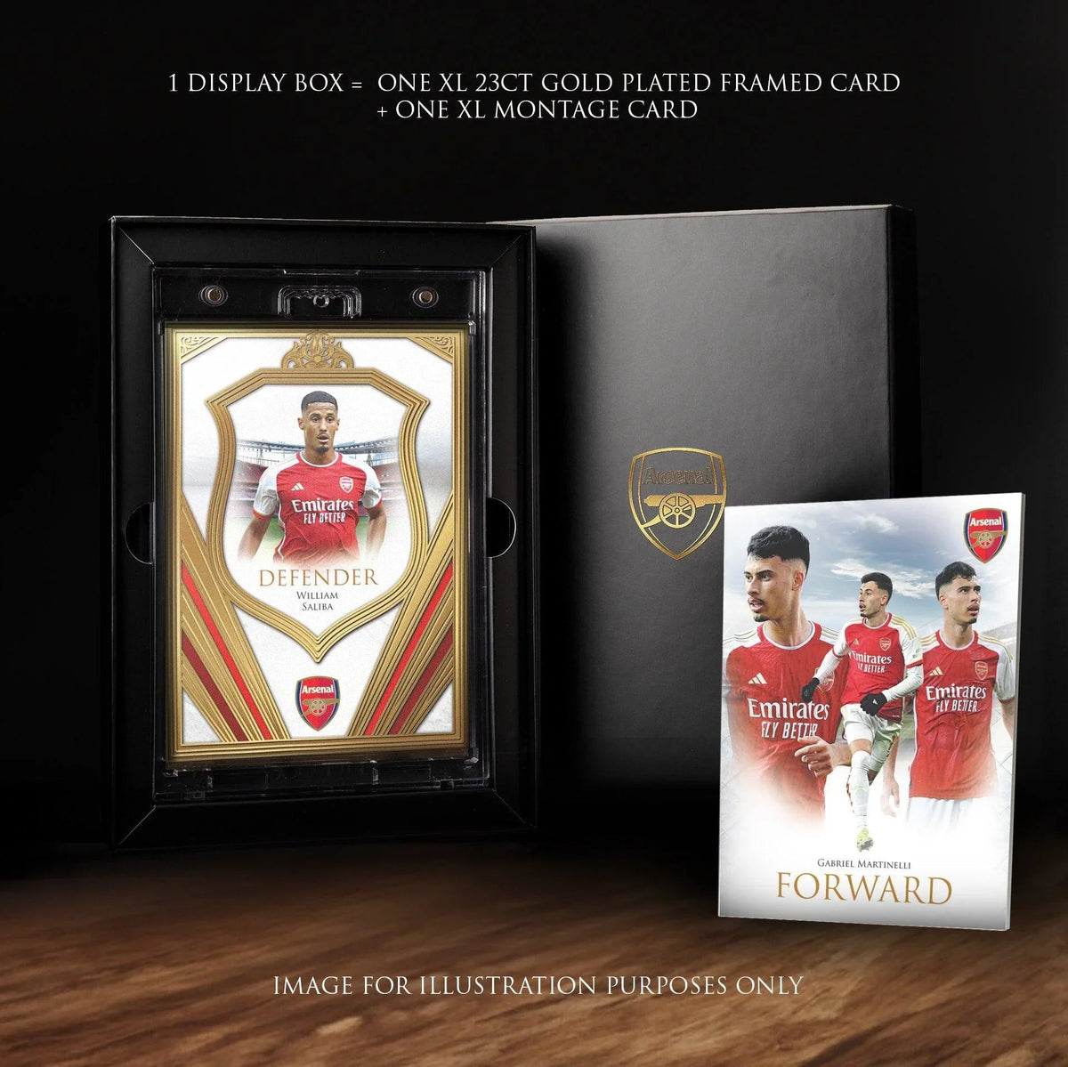 Futera - 2023/24 Arsenal Unique Xl Card Collection