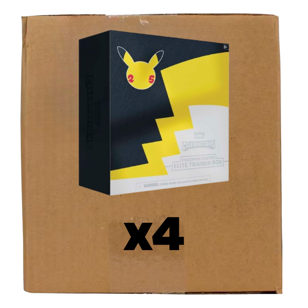 Sealed Case 25Th Celebrations Pc Etb