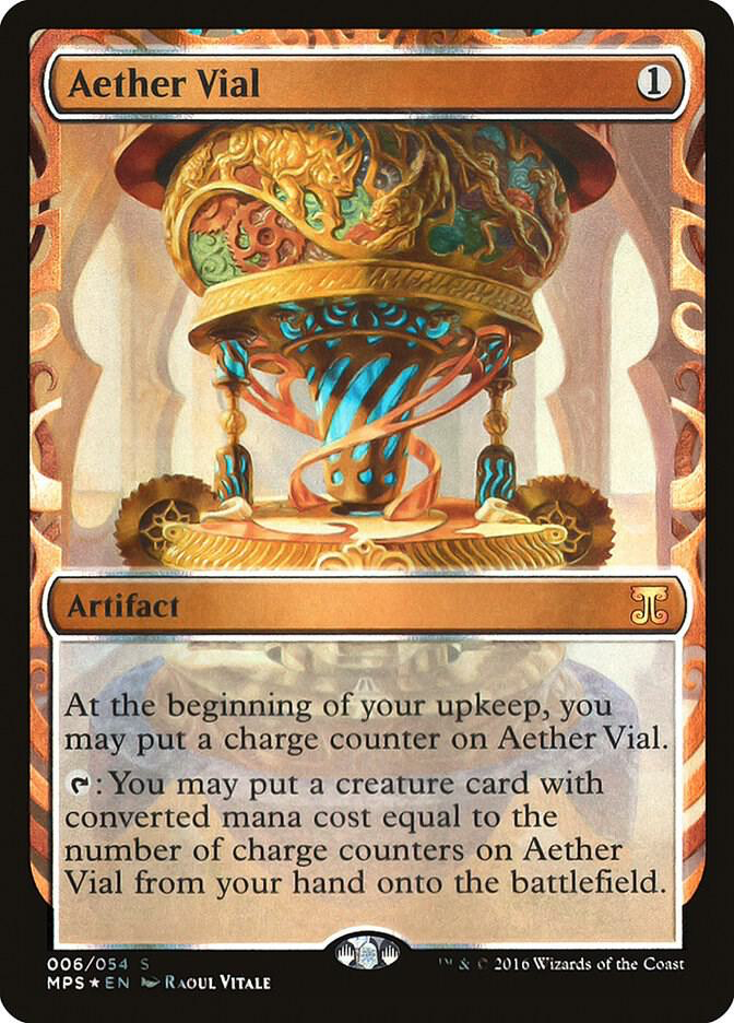 Aether Vial - Masterpiece Series: Kaladesh Inventions (Mps)