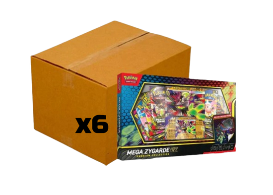 Sealed Case Mega Zygarde Ex Premium Collection