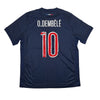 Autographed/Signed Ousmane Dembele PSG Paris Saint-Germain Blue Soccer Futbol Jersey Beckett BAS COA