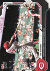 2026 Topps Now Sal Stewart #597 Black Foil /10 Rookie Slugger is 1st in MLB to 100 RBI in '26 Cincinnati Reds Rookie RC Baseball Card