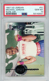 Graded 1997 Upper Deck UD Michael Jordan #51 Rare Air Basketball Card PSA 10 Gem Mint