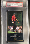 1997 Grand Slam Ventures Masters Collection Gold Foil Tiger Woods #1997 PSA 7