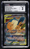 Pokémon Black Star Promos Eevee & Snorlax GX #SM169 CGC 3