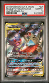 2019 Pokemon Sun and Moon Unified Minds Mega Sableye/Tyranitar Gx #226 PSA 10