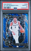 2024 Select Blue Disco Prizms Victor Wembanyama #229 /25 PSA 10