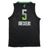 Autographed/Signed Paige Bueckers Dallas Wings Black Rebel Edition Basketball Jersey PSA/DNA COA