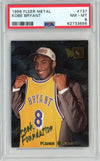 Graded 1996 Fleer Metal Kobe Bryant #137 Rookie RC Basketball Card PSA 8 NM-MT
