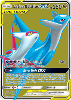 Latias & Latios Gx (Full Art) - Sm - Team Up (Sm9)