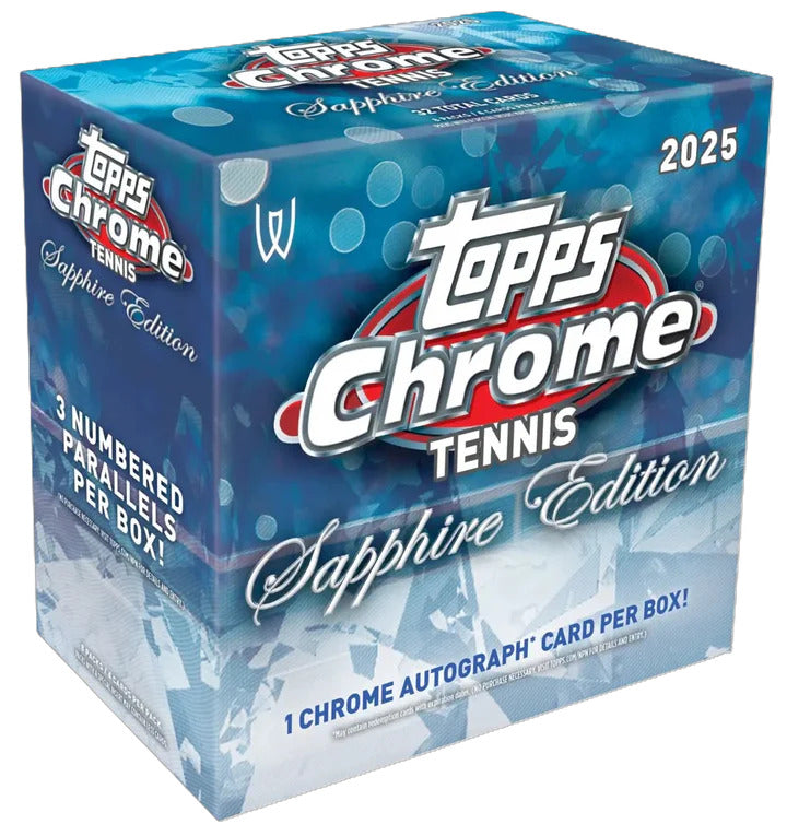 2024 Topps Chrome Tennis Sapphire Edition Box