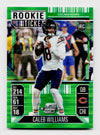 2024 Panini Contenders Optic Caleb Williams #68 Rookie Ticket RC Green Pulsar /49