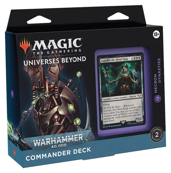 40K Universes Beyond: Warhammer 40,000 Commander Decks: Necron Dynasties