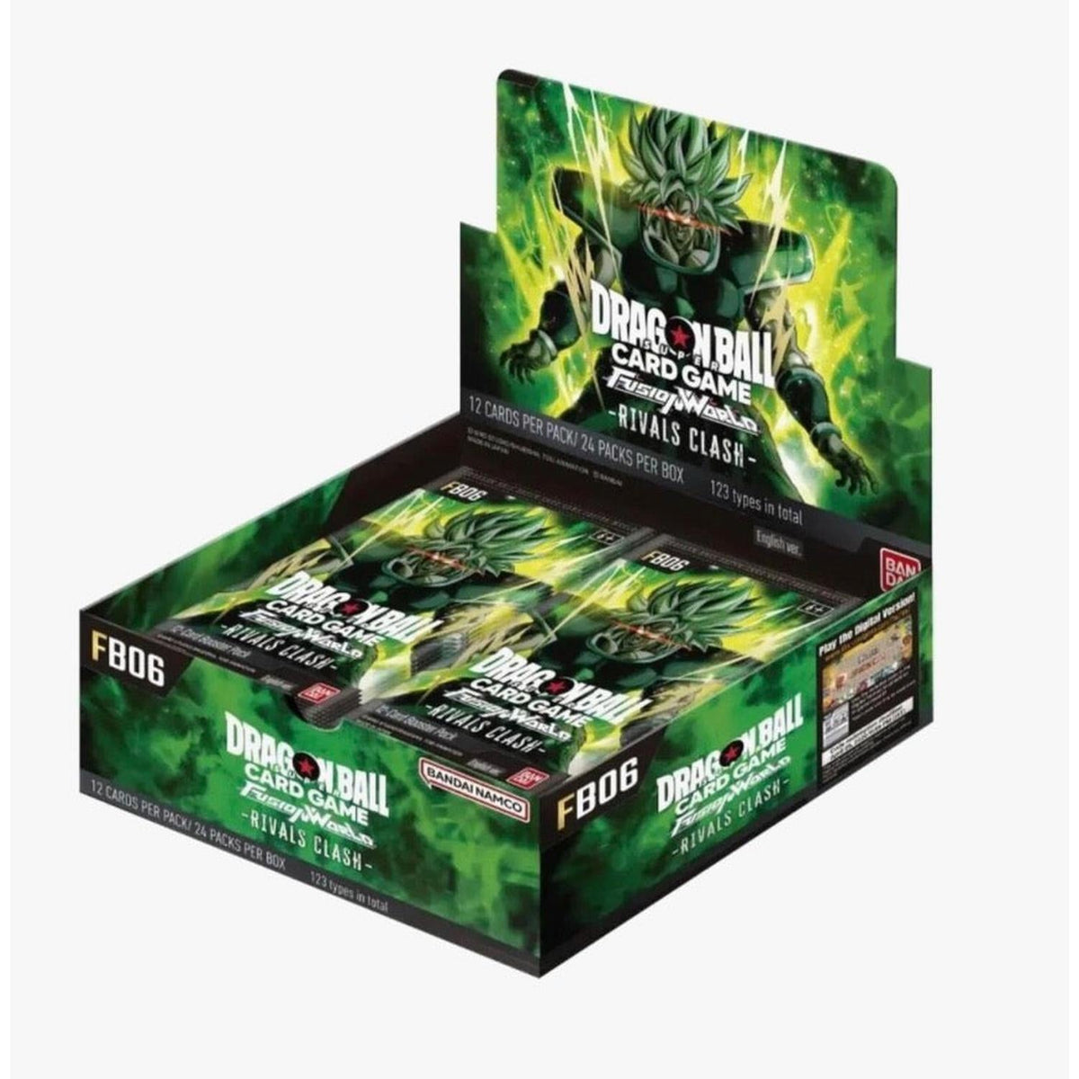 Dragon Ball Fusion World: Fb06 Rivals Clash Booster Box