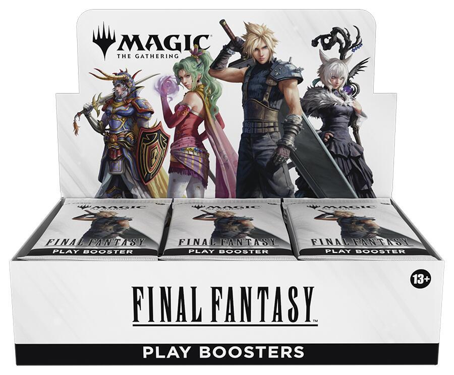 Magic The Gathering Final Fantasy Play Booster 6 Box Case