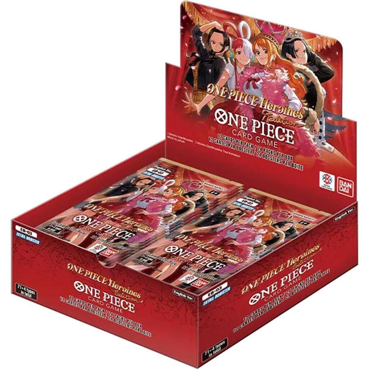Extra Booster: One Piece Heroines Edition Box - Extra Booster: One Piece Heroines Edition (Eb-03)