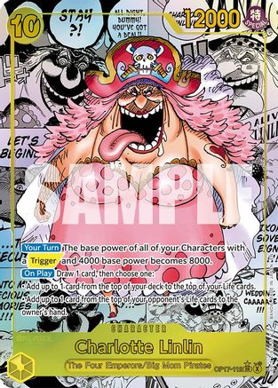 Charlotte Linlin (112) (Manga) (Op17-112) - The World's Strongest Warriors Foil