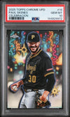Paul Skenes 2025 Topps Chrome Update Celebracion #14 PSA 10