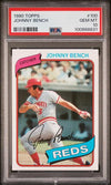 Johnny Bench 1980 Topps #100 PSA 10