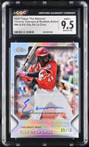 Elly De La Cruz 2025 The National Chrome Veterans & Rookies Autos 9/10 #MLB-ED CGC 9.5 AUTO 10