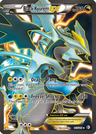 Black Kyurem Ex (Full Art) (145/149) - Boundaries Crossed Holofoil