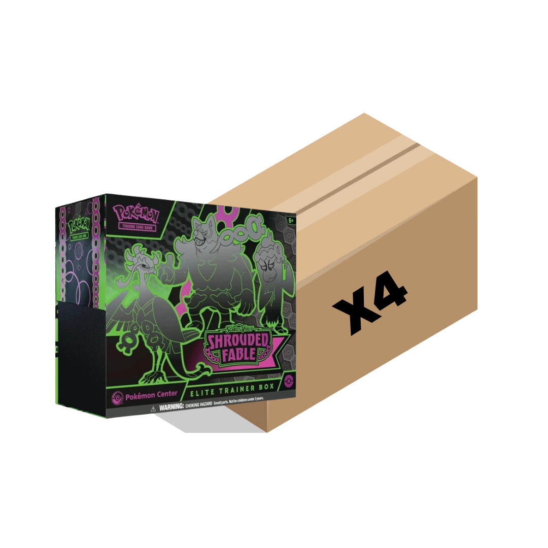 Sealed Case Shrouded Fable Pc Etb - Sv6.5