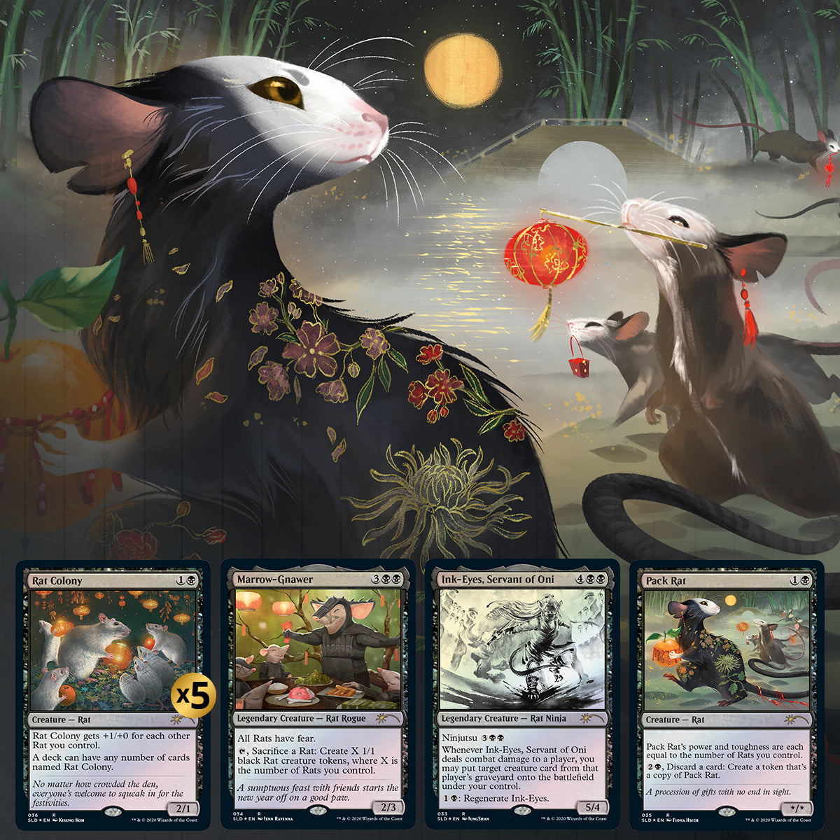 Secret Lair Drop: Year Of The Rat - Traditional Foil Edition