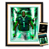 Jalen Hurts “Breed Of One” Artist X Athlete Dual Autograph