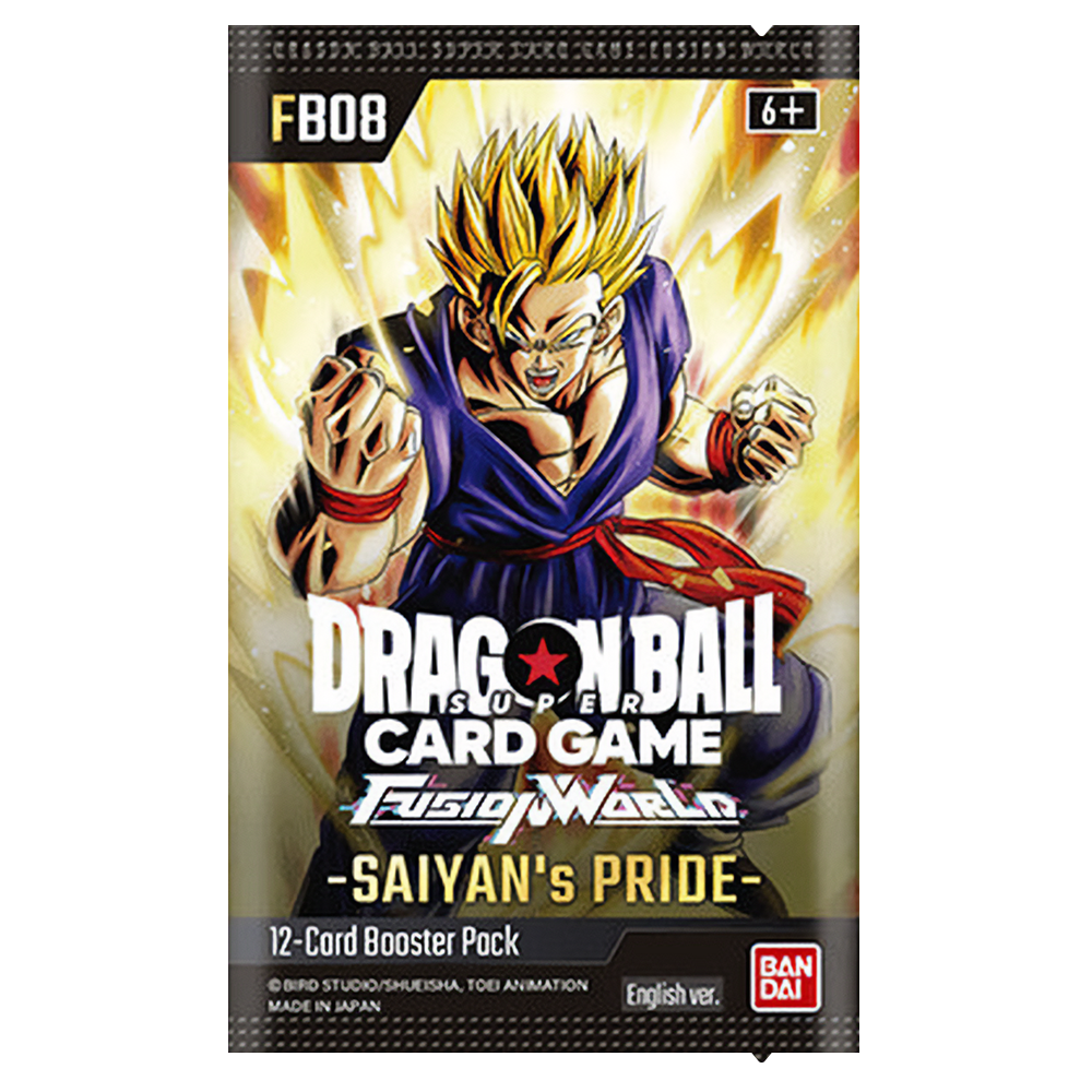 Dragon Ball Super Cg Fusion World - Saiyan's Pride (Fb08) - Booster Box (24X Packs)