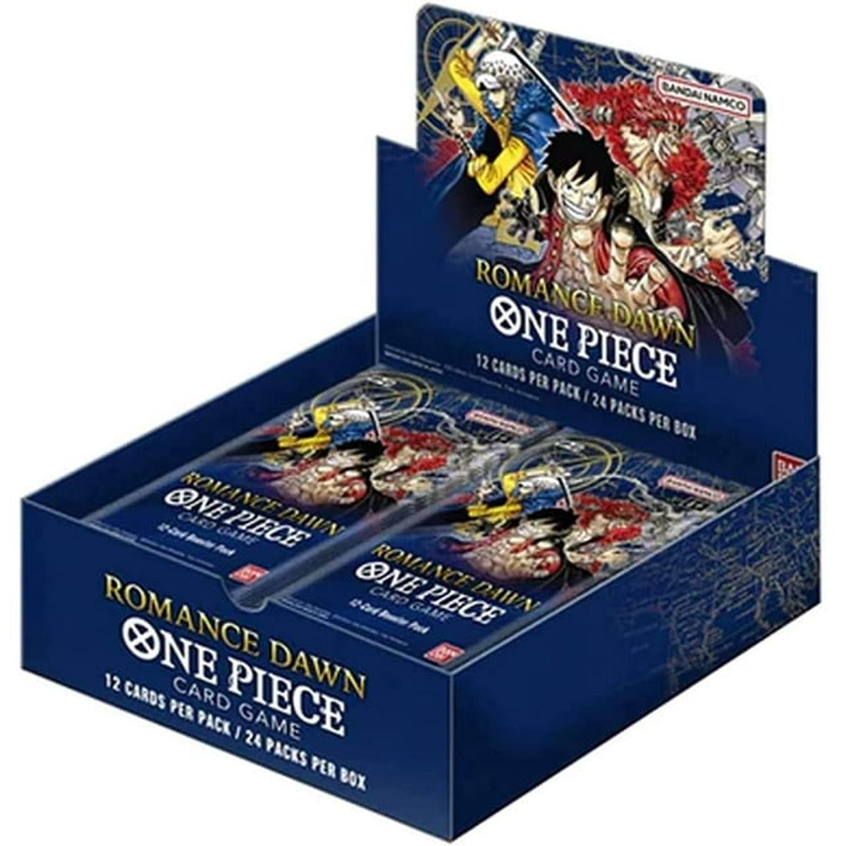 One Piece: Op-01 Romance Dawn Booster Box First Print Blue Bottom
