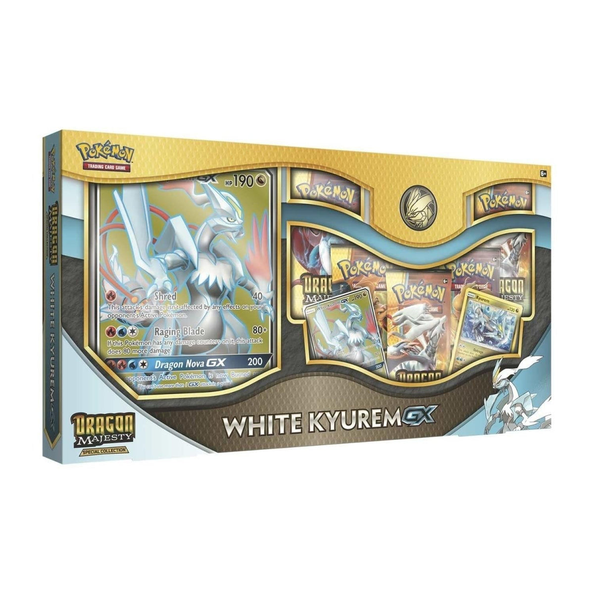 Pokemon: Dragon Majesty Special Collection: White Kyurem Gx