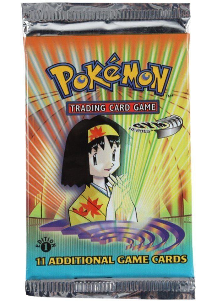 Gym Heroes 1St Edition Booster Pack