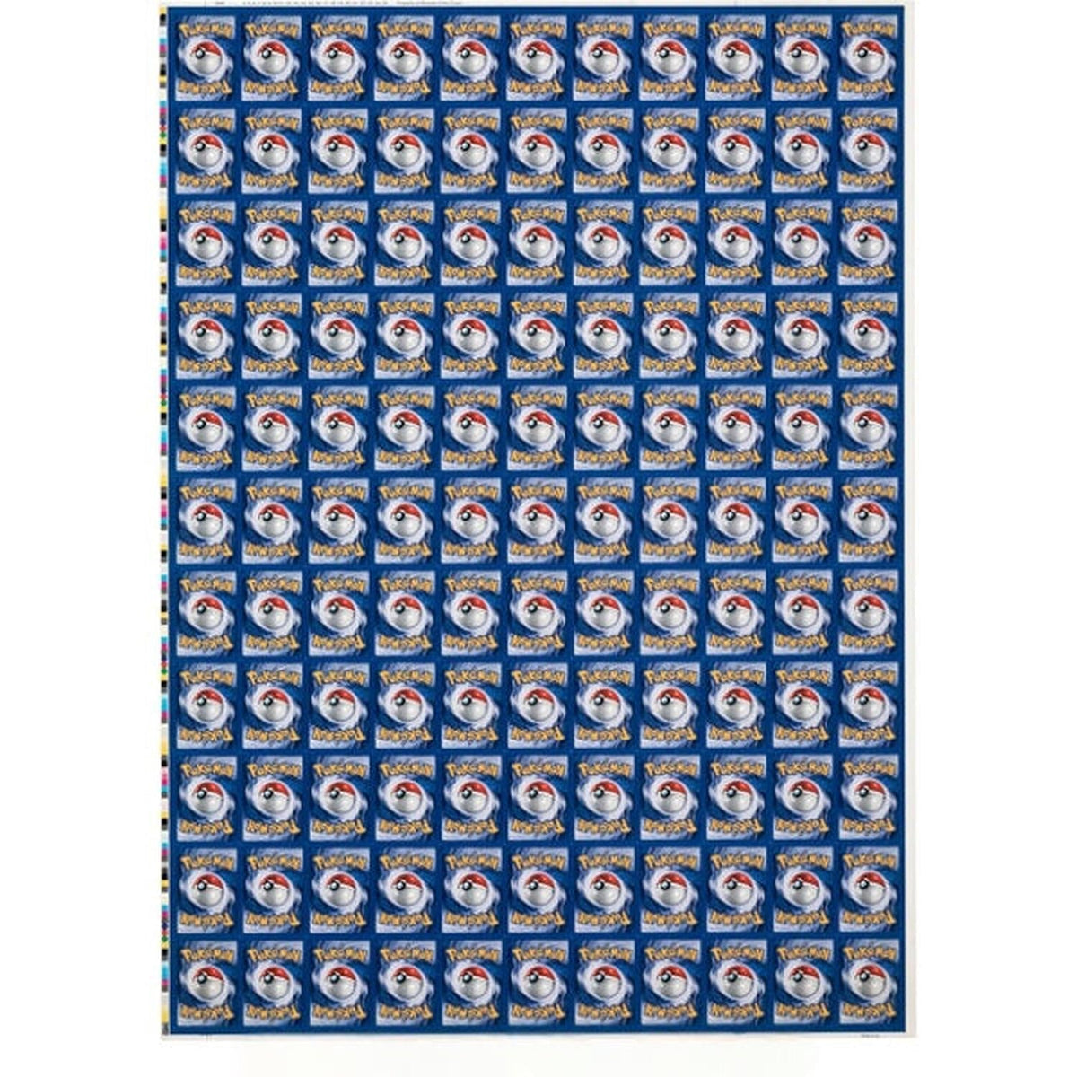 Pokemon: Base Set Zap! Theme Deck - Uncut Sheet