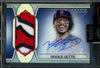 2025 Topps Dynasty Mookie Betts Dynastic Decoration /5 AL Batting Champion Patch Autograph Red Sox