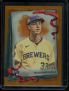 2026 Topps Allen and Ginter Jacob Misiorowski Rookie RC Gold Refractor 32/50 Brewers
