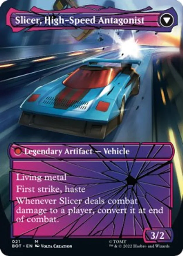 Slicer, Hired Muscle (Shattered Glass) - Universes Beyond: Transformers (Bot)