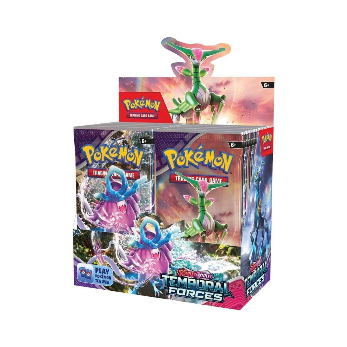 Pokemon: Scarlet And Violet: Temporal Forces: Booster Box Display (36Ct)