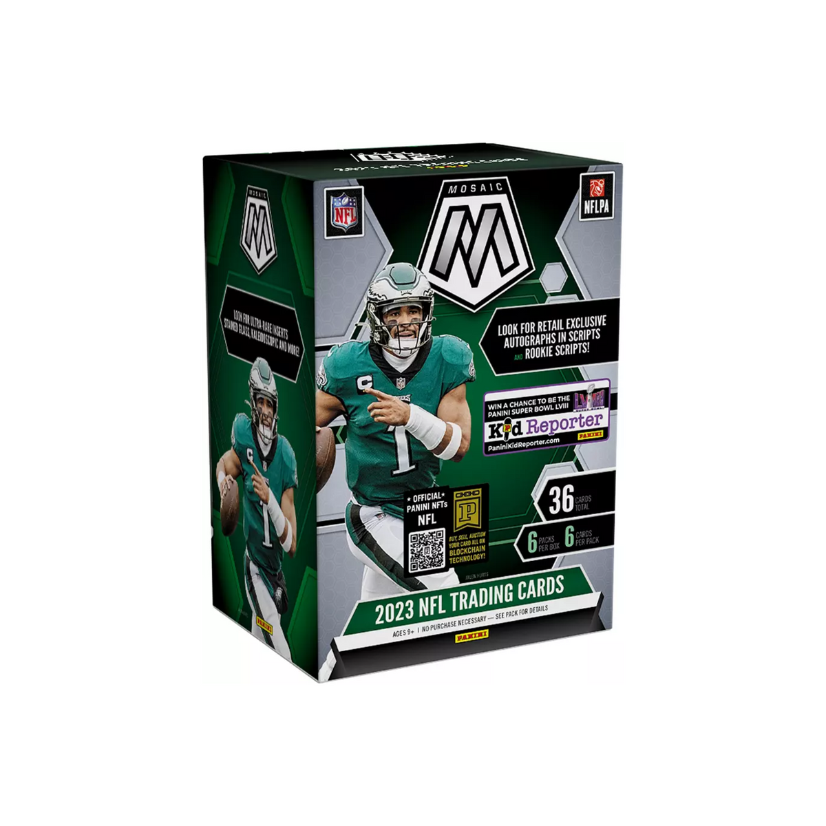 2023 Panini Mosaic Football Blaster Box 20 Box Case