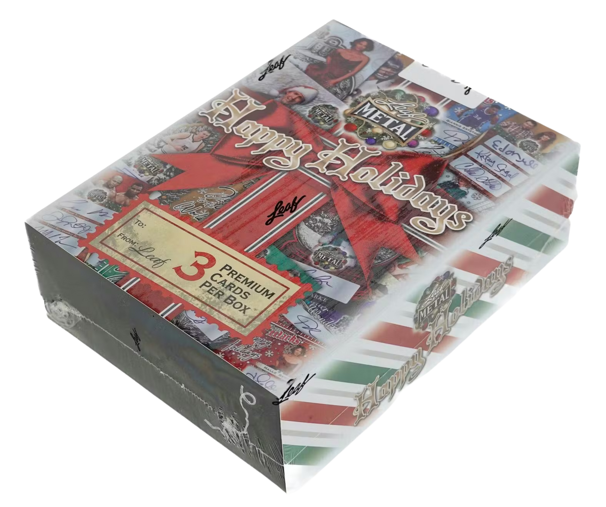 2025 Leaf Metal Happy Holidays Hobby Box