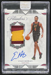 2021-22 Flawless Signature Prime Materials #SPM-EVM Evan Mobley RC Auto /25