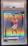 2024 Panini Prizm Silver Prizm #309 Bo Nix RC PSA 10