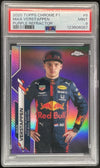 2020 Topps Chrome Formula 1 Purple #6 Max Verstappen Portrait RC VAR /399
