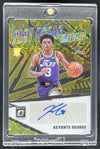 2023 Panini Donruss Optic Fast Break Signatures Gold Keyonte George RC Auto /10