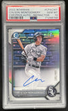 2022 Bowman Chrome Prospect #CPA-CMY Colson Montgomery Auto /499 PSA 10