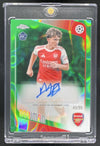 2025-26 Topps Chrome Chrome Green Lava #CA-MD Max Dowman RC Auto /99