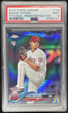 2018 Topps Chrome Prism Refractor #150 Shohei Ohtani RC PSA 9