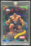 2026 Topps Chrome Marvel Comics Sapphire Black Refractor #109 The Thing /10
