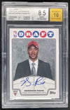 2008 Topps Draft Day Autographs #DDA-DR Derrick Rose Auto /100 BGS 8.5